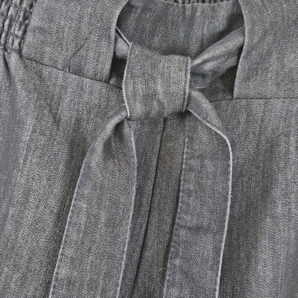 Drama Gold Denim Pedal Pusher-Style Capris - Picture 4 of 9